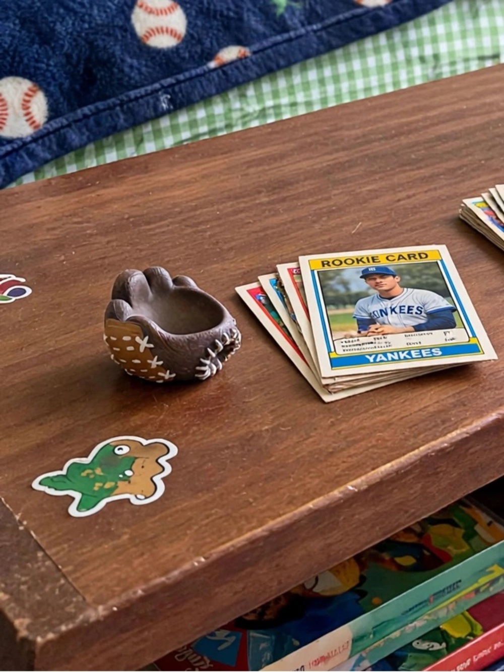 Decorative Brown Ceramic Baseball Glove Bowl - Home Accent